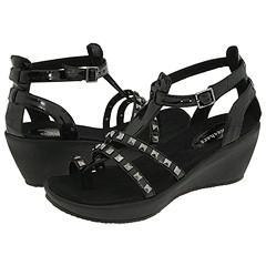 Skechers Bonafide Black Sandals