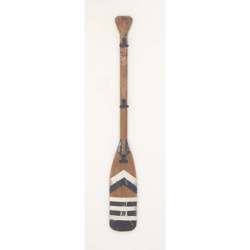 Shop Rustic Manhattan Beach Squared Oar Wall Decor Free Shipping
