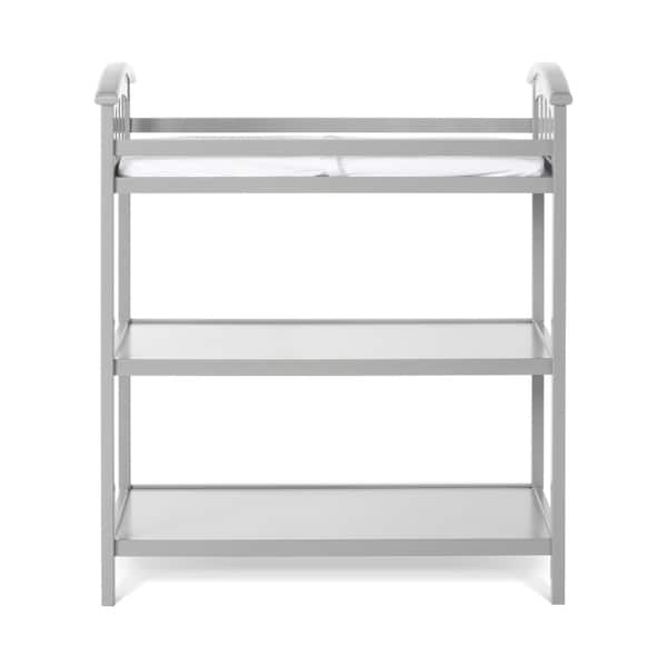 slide 2 of 4, Child Craft Delaney Dressing/Changing Table, Cool Gray