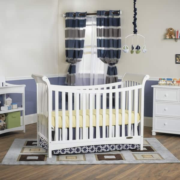 slide 2 of 2, Child Craft Ashton 3-in-1 Traditional Crib - Matte White