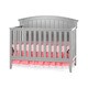 preview thumbnail 2 of 4, Child Craft Delaney 4-in-1 Convertible Crib Cool Gray