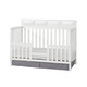 preview thumbnail 4 of 4, Child Craft Elin Matte White 4-in-1 Convertible Crib