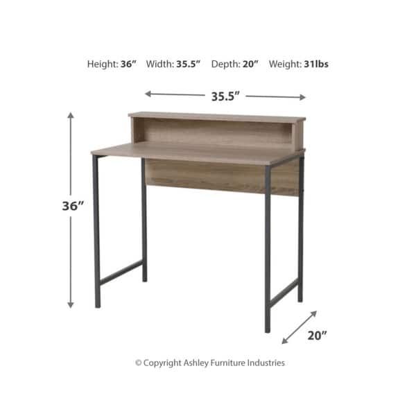 Shop Titania Particle Board And Powder Coated Metal Reclaimed Wood