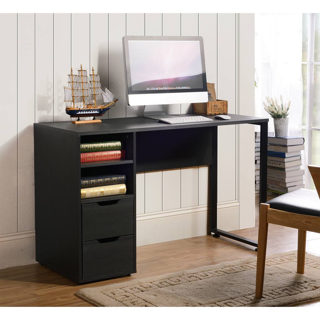 Viola Black Oak Writing Desk
