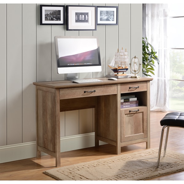 Bianca Computer Desk In Reclaimed Wood Finish Free Shipping Bianca Computer Desk In Reclaimed Wood Finish