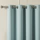 preview thumbnail 8 of 25, Aurora Home Antique Silver Grommet Top Thermal Insulated Blackout Curtain Panel Pair