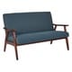 preview thumbnail 6 of 22, Carson Carrington Karkkila Mid-Century Settee Loveseat