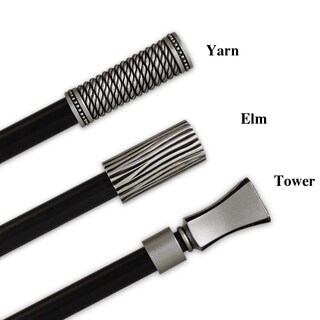 Two Tone Drapery Rods InStyleDesign 13/16