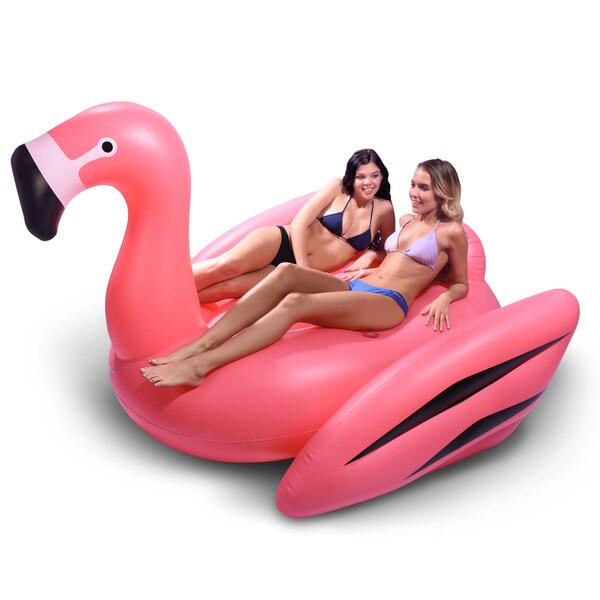 giant blow up flamingo