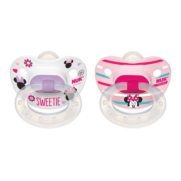 nuk baby girl pacifiers