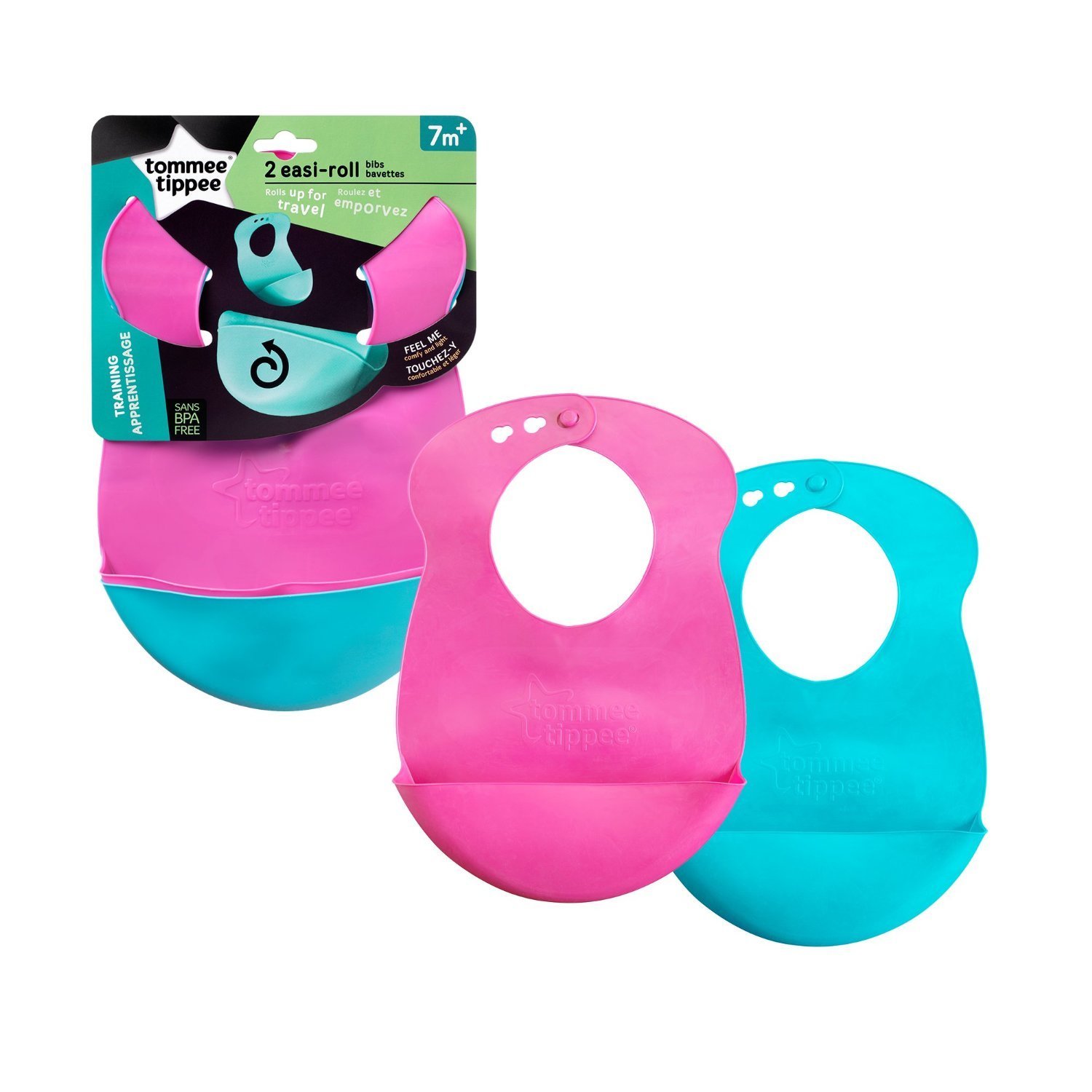 tommee tippee roll n go bib