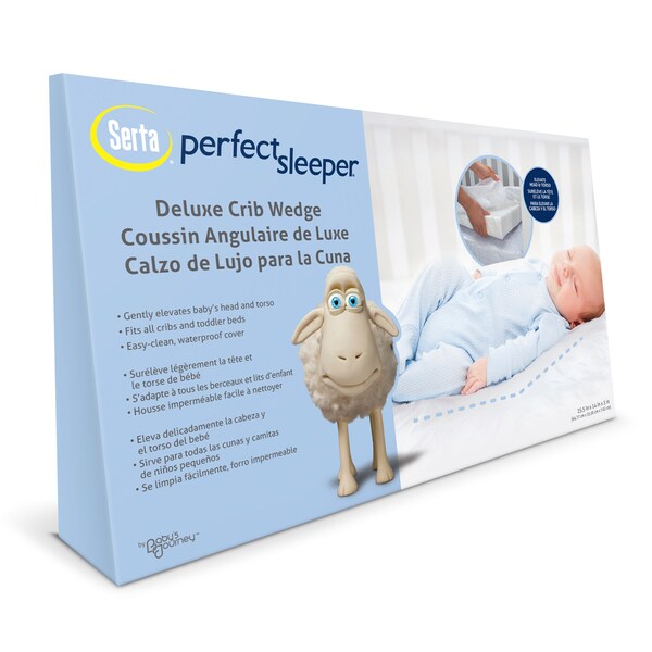 serta perfect sleeper crib wedge