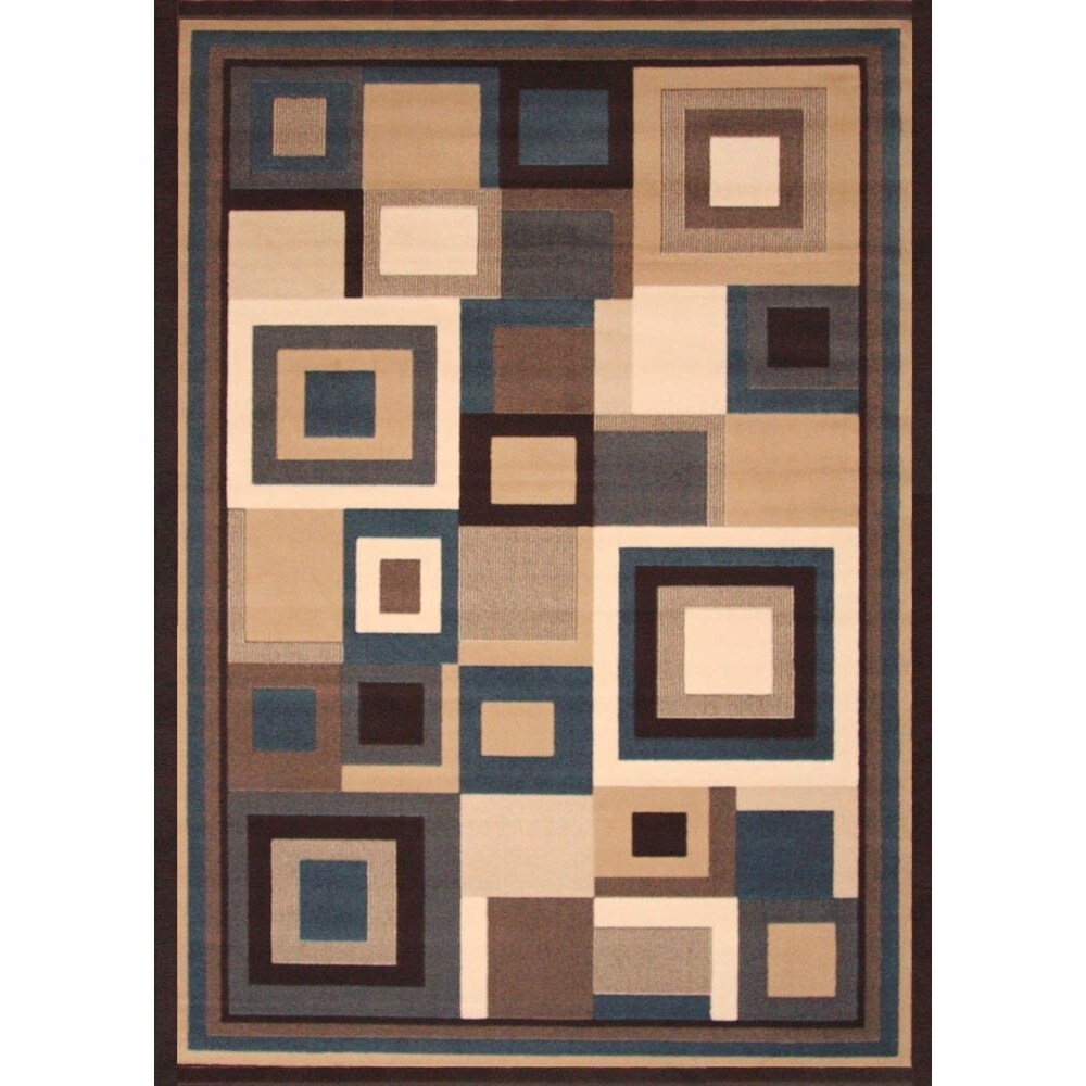Shop Black Friday Deals On Neptune Geometric Machine Made Olefin Area Rug By Greyson Living Overstock 15004713