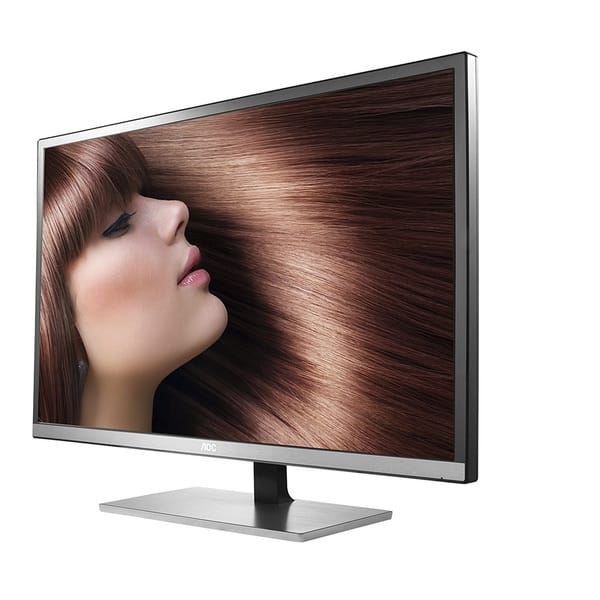 Shop Aoc Q3277fqe 32 Wqhd Led Lcd Monitor 16 9 Black Silver Overstock