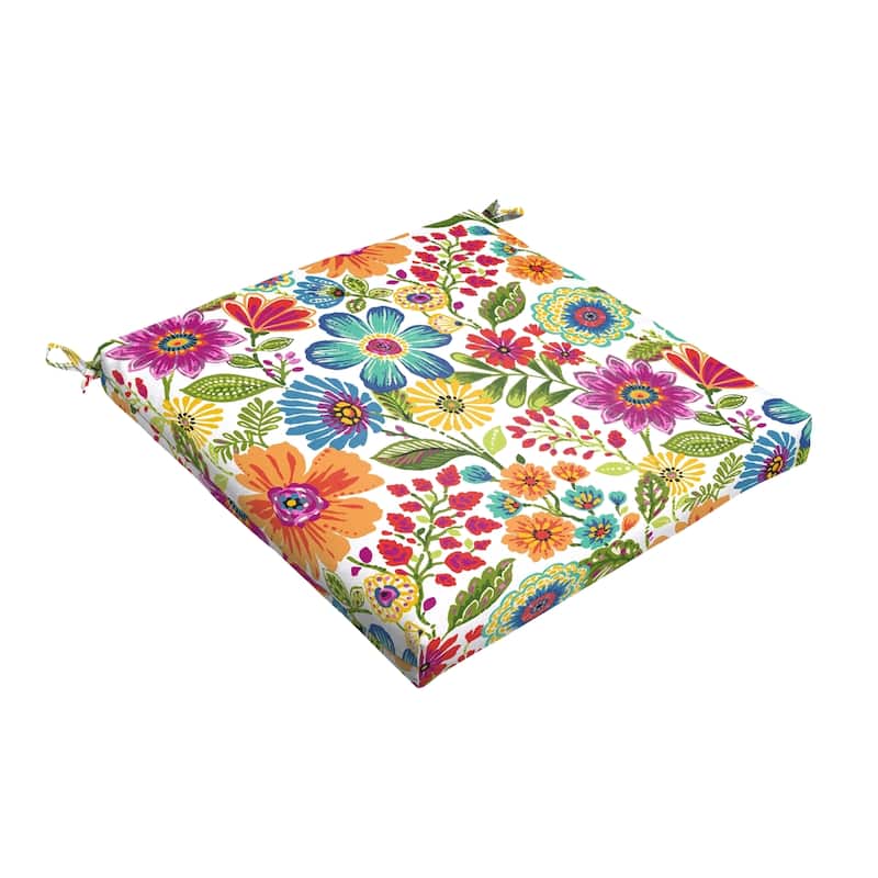 Galliford Multi Floral Indoor/ Outdoor 19 Inch Chair Bristol Cushion