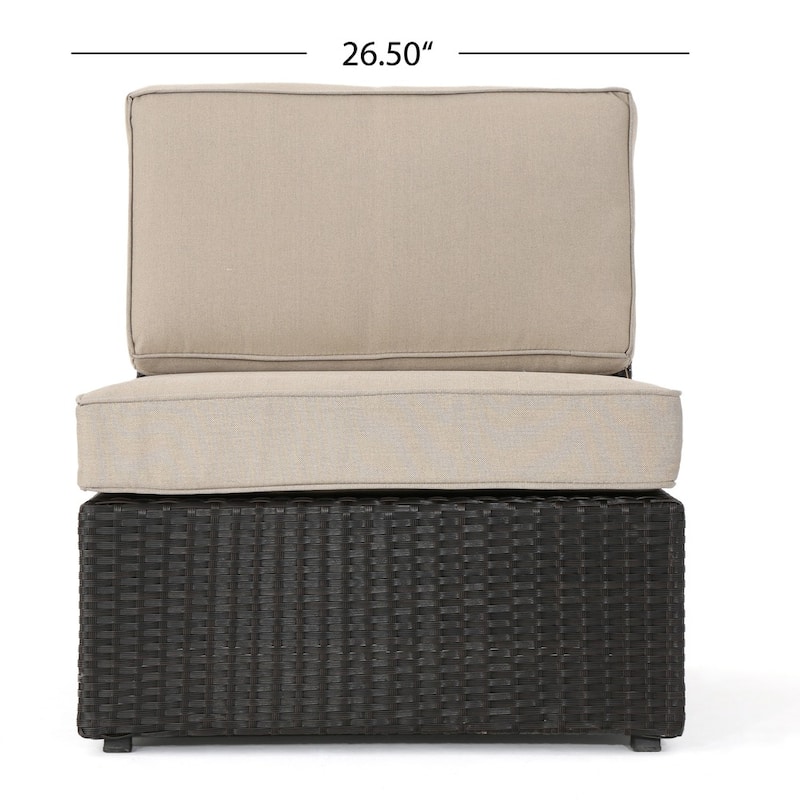 Santa Cruz Outdoor 8-piece Sectional Set by Christopher Knight Home