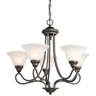 Kichler Lighting Stafford Collection 5-light Olde Bronze Chandelier