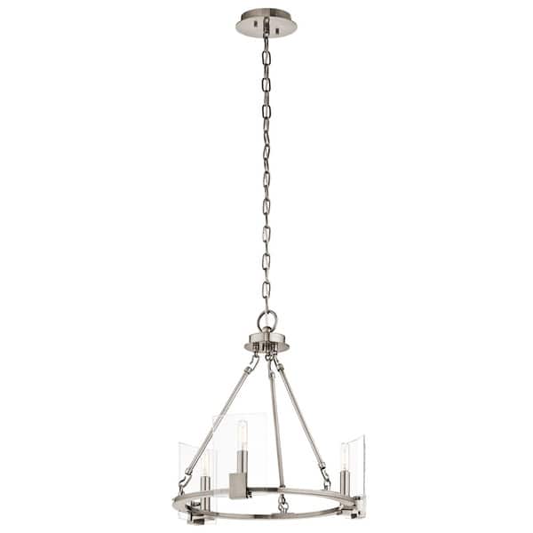 Kichler Signata Classic Pewter Transitional Clear Glass Linear Kitchen Island Light Kichler Signata Classic Pewter Transitional Clear Glass Linear Kitchen Island Light