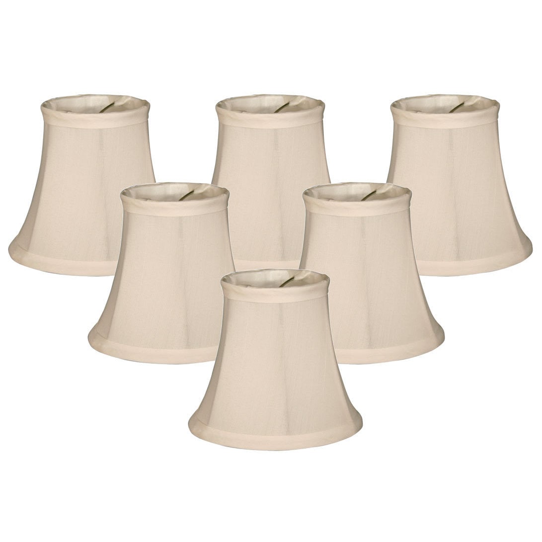 white chandelier lamp shades