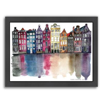 Amsterdam By Claudia Libenberg - Framed Print Wall Art