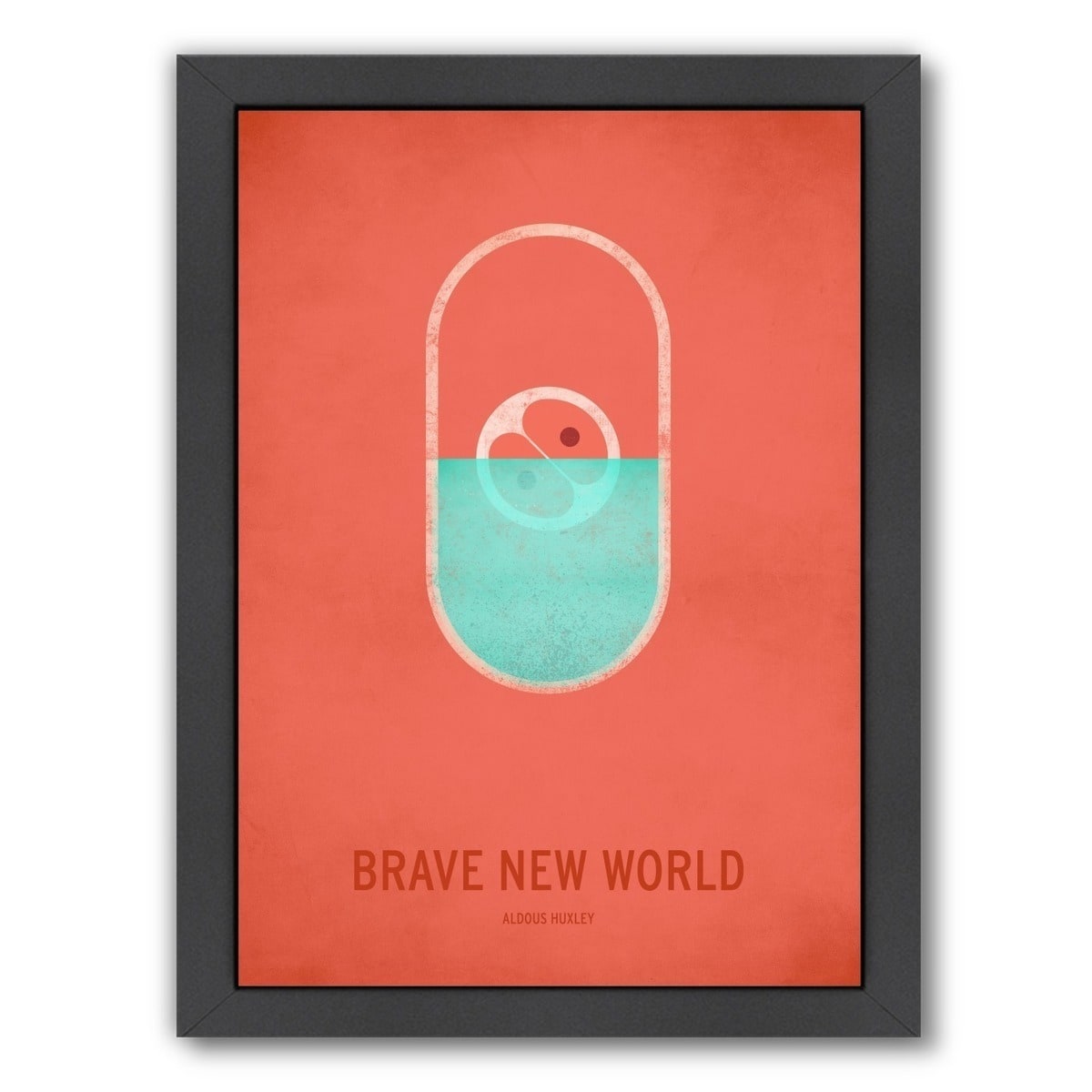 Brave New World By Christian Jackson - Framed Print Wall Art - - 15008730