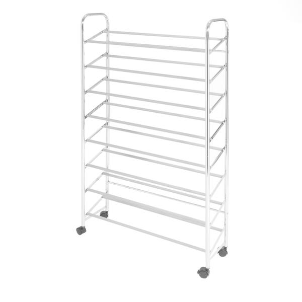 Shop Black Friday Deals On Seville Classics 8 Tier Mobile Shoe Rack Overstock 15008999