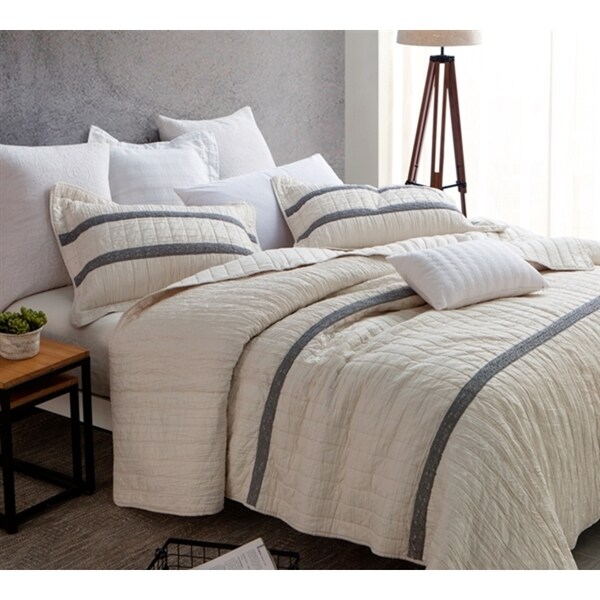 BYB Jet Stream Summer Lace Textured Quilt Set. Opens flyout.