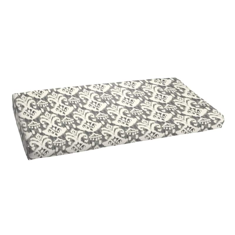 Rainford Grey/ Cream Indoor/ Outdoor Bench Bristol Cushion