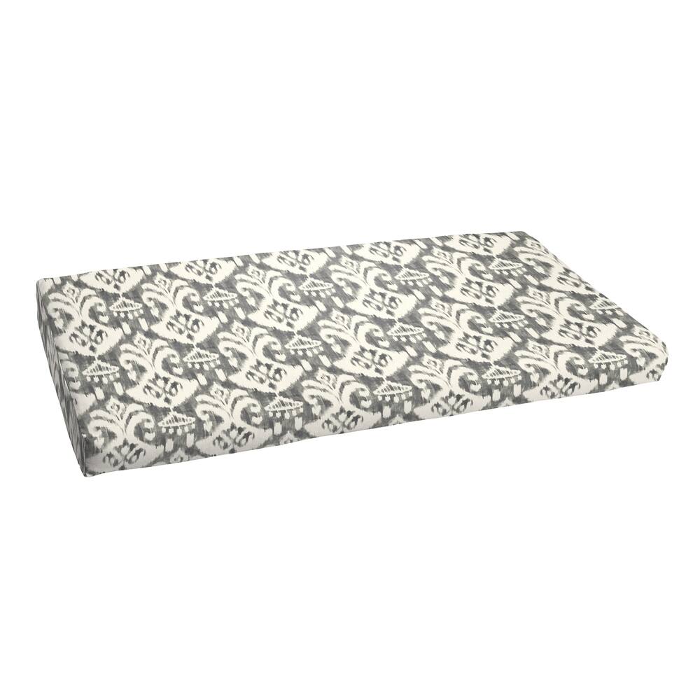 Rainford Grey/ Cream Indoor/ Outdoor Bench Bristol Cushion