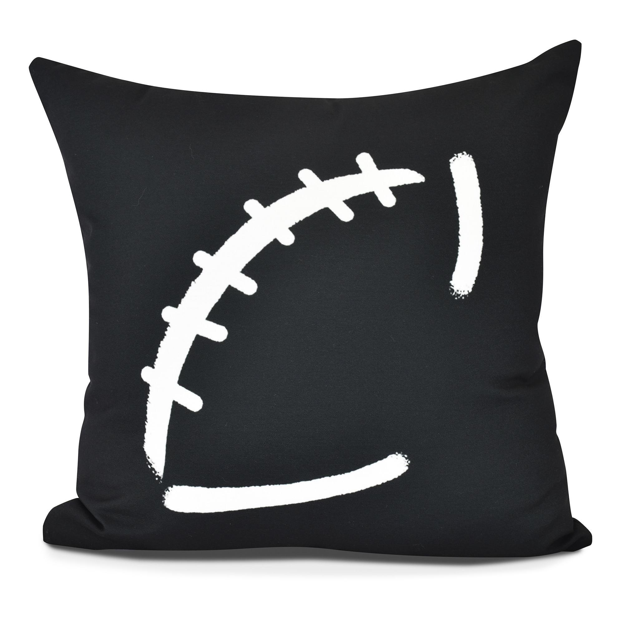 Oversized black throw outlet pillows