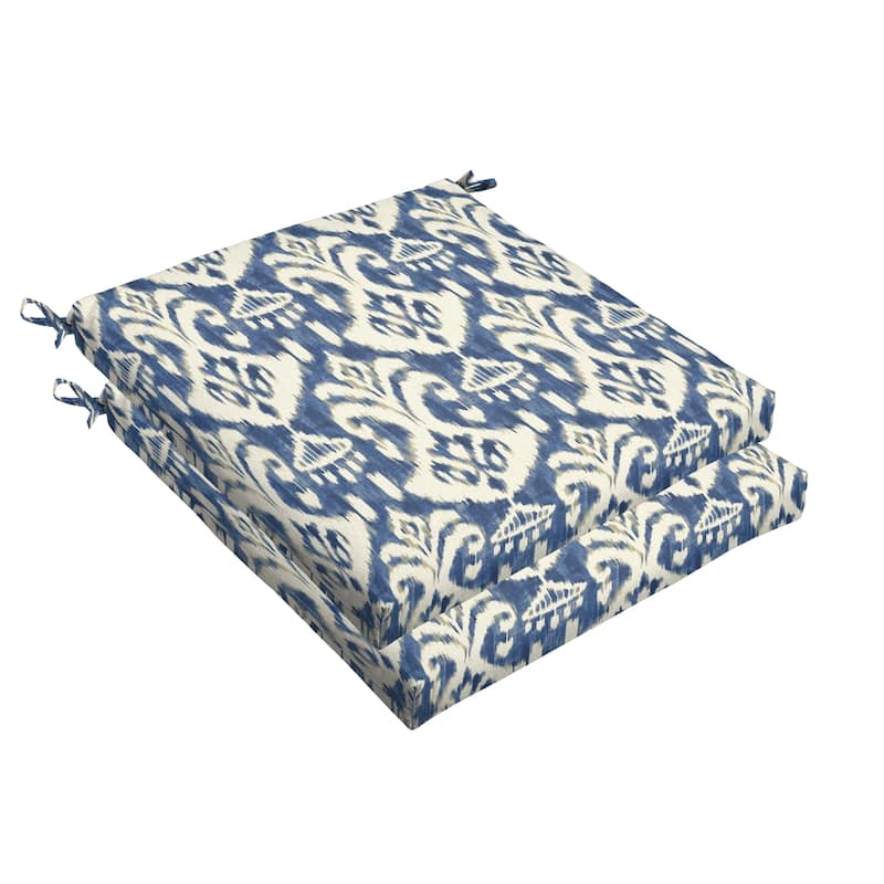 Rainford II Indigo/ Cream Indoor/ Outdoor Chair Bristol Cushion Set