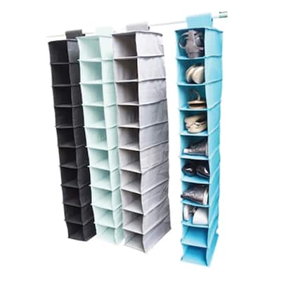 Hanging Shoe Shelves (Set of 2) - TUSK® Storage by DormCo