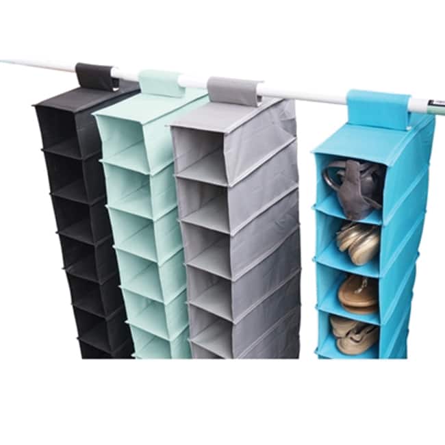 Hanging Shoe Shelves (Set of 2) - TUSK® Storage by DormCo