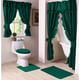 preview thumbnail 6 of 4, Starlite 11-Piece Shower Curtain and Window Curtain Bath Set