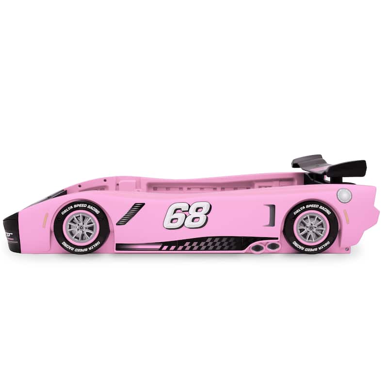 Delta Children Turbo Race Car Twin Bed