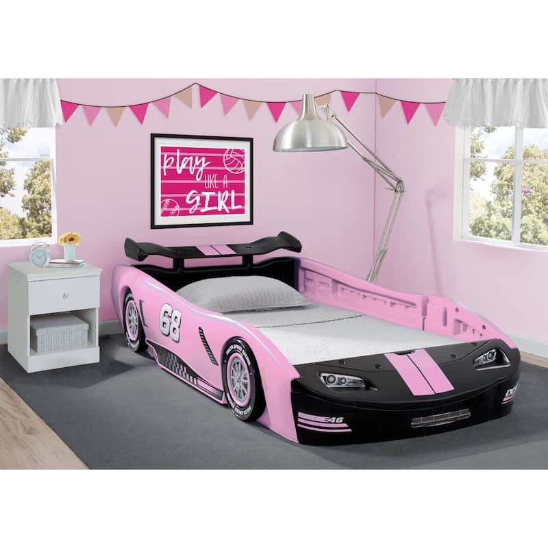 Delta Children Turbo Race Car Twin Bed