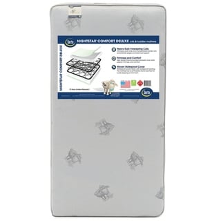 Serta Nightstar Comfort Deluxe Crib and Toddler Mattress