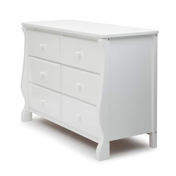 Shop Taylor Olive Hyde Park Children S Universal White 6 Drawer