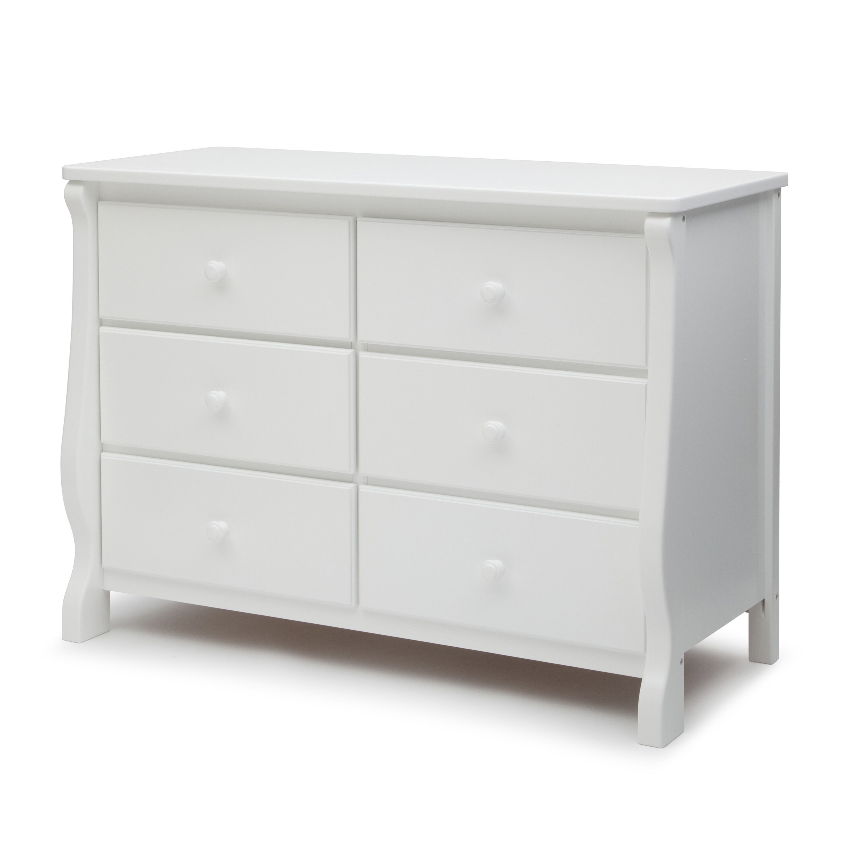 Shop Taylor Olive Hyde Park Children S Universal White 6 Drawer