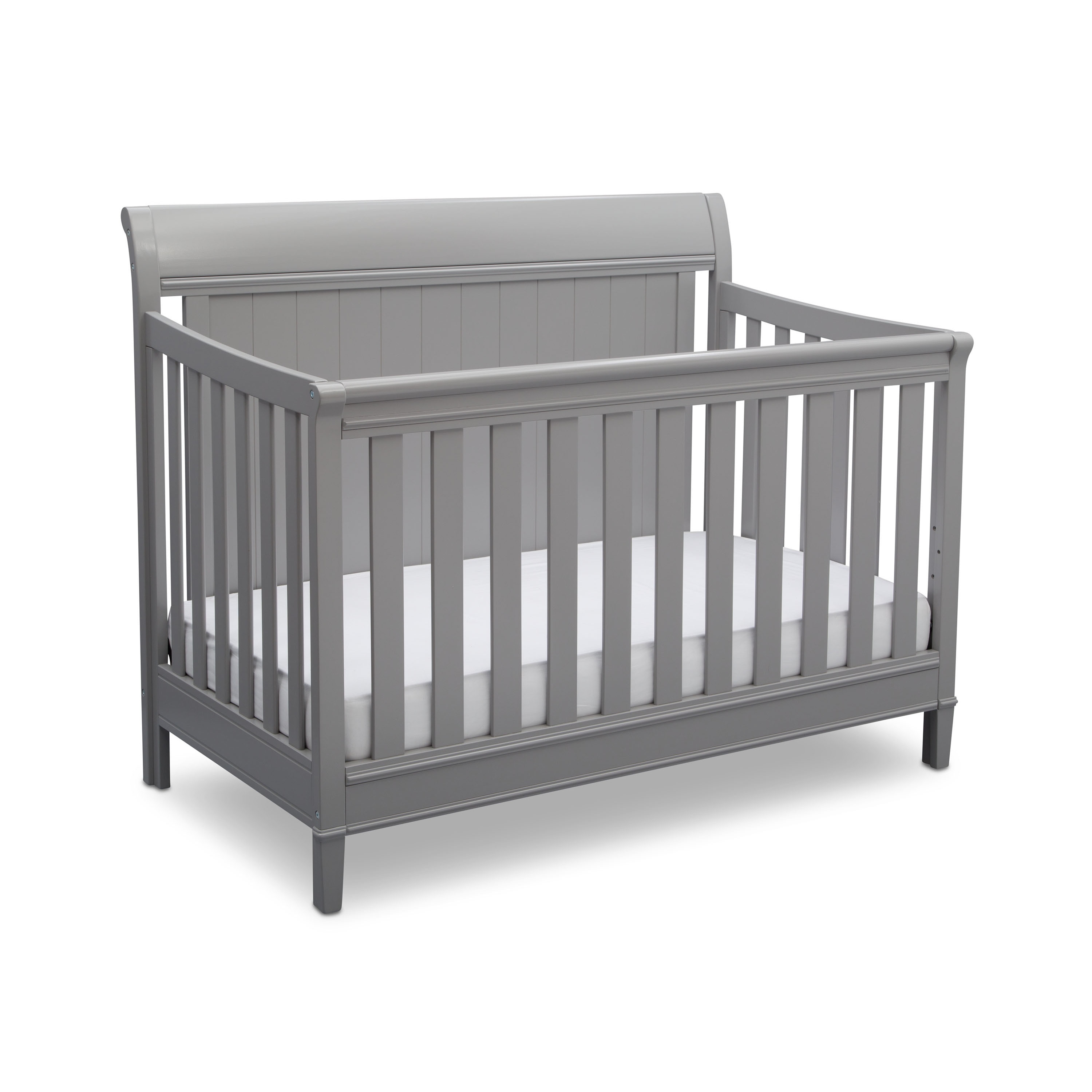 Delta Children New Haven 4-in-1 Convertible Crib, Grey - Bed Bath