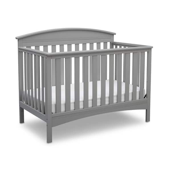 Shop Delta Children Abby 4 In 1 Convertible Crib Grey Overstock