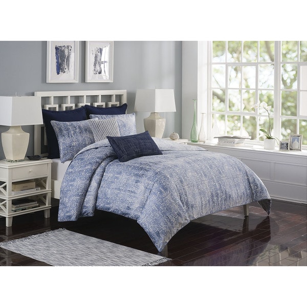 Style Décor Ironwork Cotton Reversible Duvet Cover Set