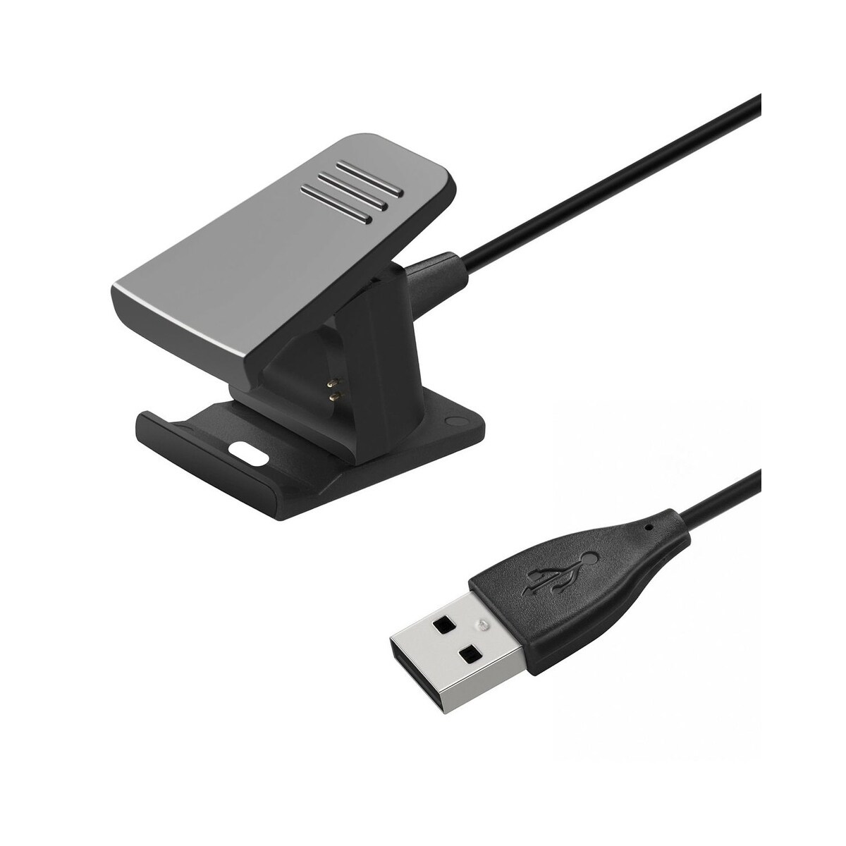 2x USB Charging Cable Clip Charger Cord Replace fit for Fitbit Charge 2 Tracker