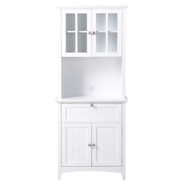 Shop Os Home And Office Buffet And Hutch With Framed Glass