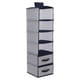 preview thumbnail 2 of 0, Delta Children 6 Shelf Storage with 2 Drawers, Navy