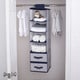 preview thumbnail 1 of 0, Delta Children 6 Shelf Storage with 2 Drawers, Navy
