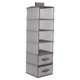 preview thumbnail 2 of 0, Delta Children 6 Shelf Storage with 2 Drawers, Cool Grey