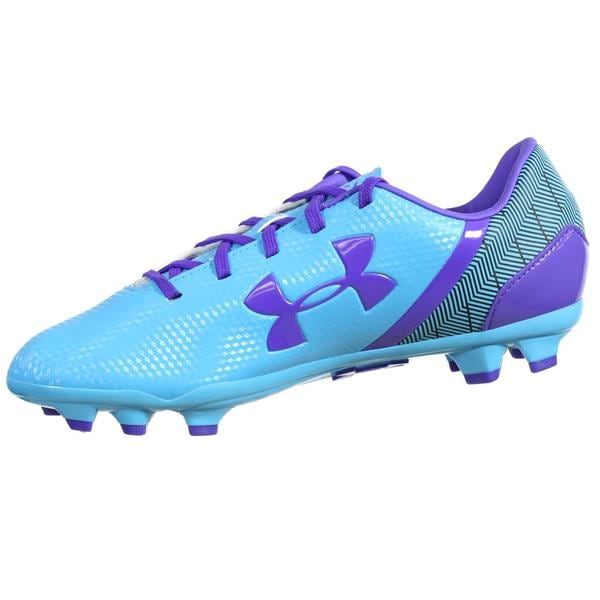purple under armour soccer cleats