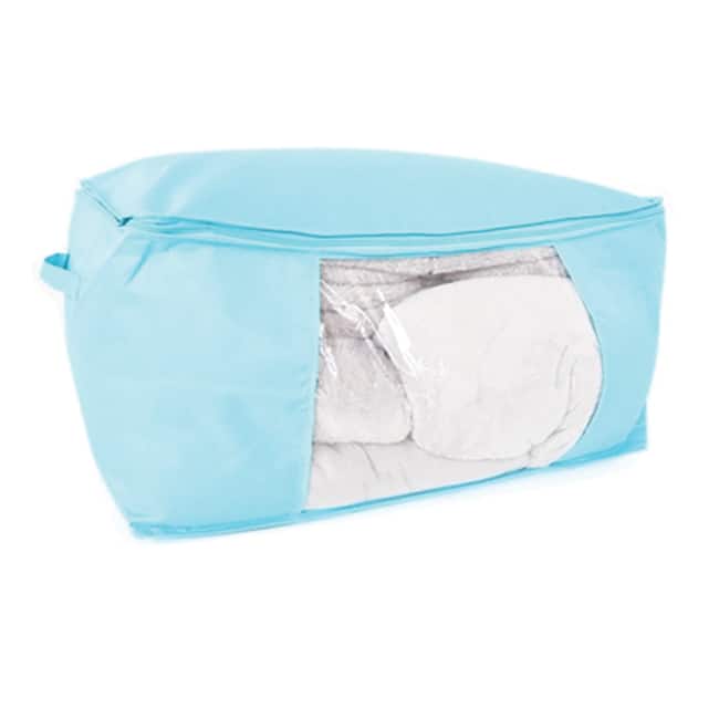 Jumbo Storage with Clear View (Set of 2) - TUSK® Storage by DormCo - Blue