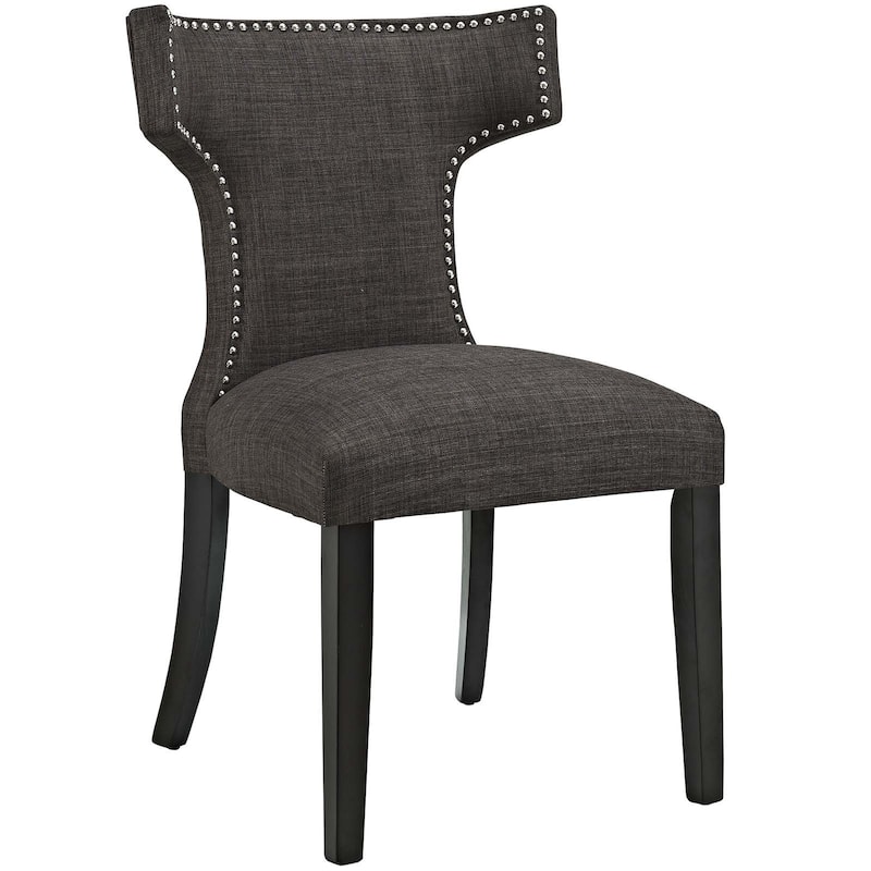 Modway Fabric Curve Dining Chair (Set of 2)